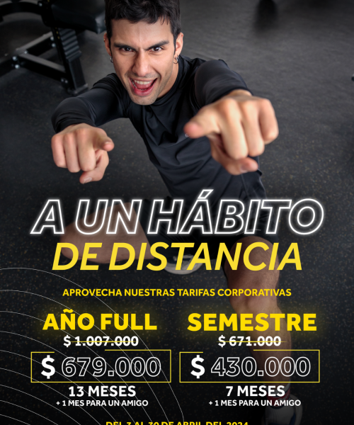 PROMO SPINNING CENTER ABRIL